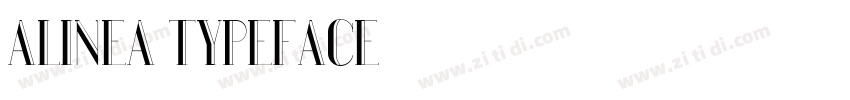 Alinea Typeface字体转换